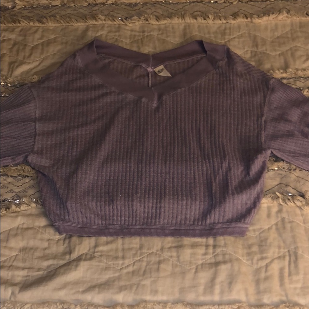 BRAND NEW WITH TAGS Free People lilac sweater